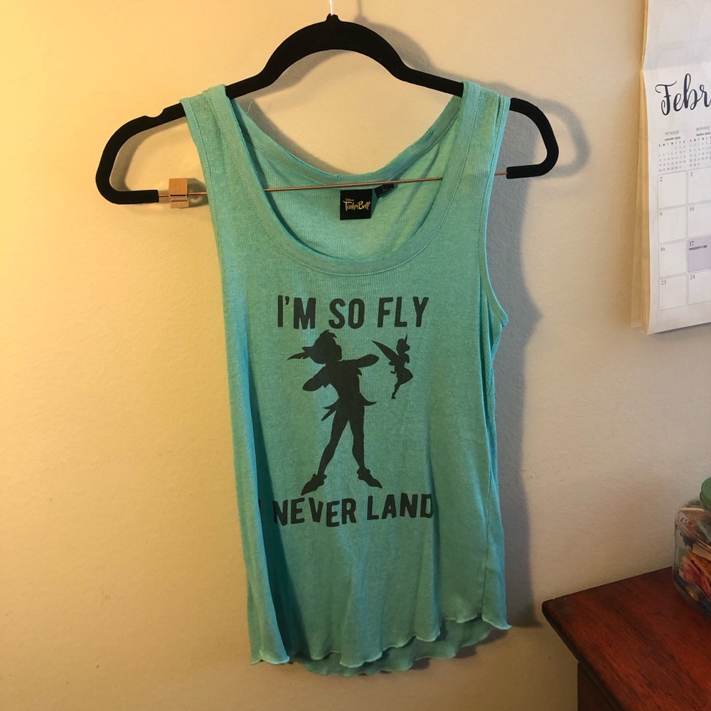 Disney Peter Pan TinkerBell Tank Top
